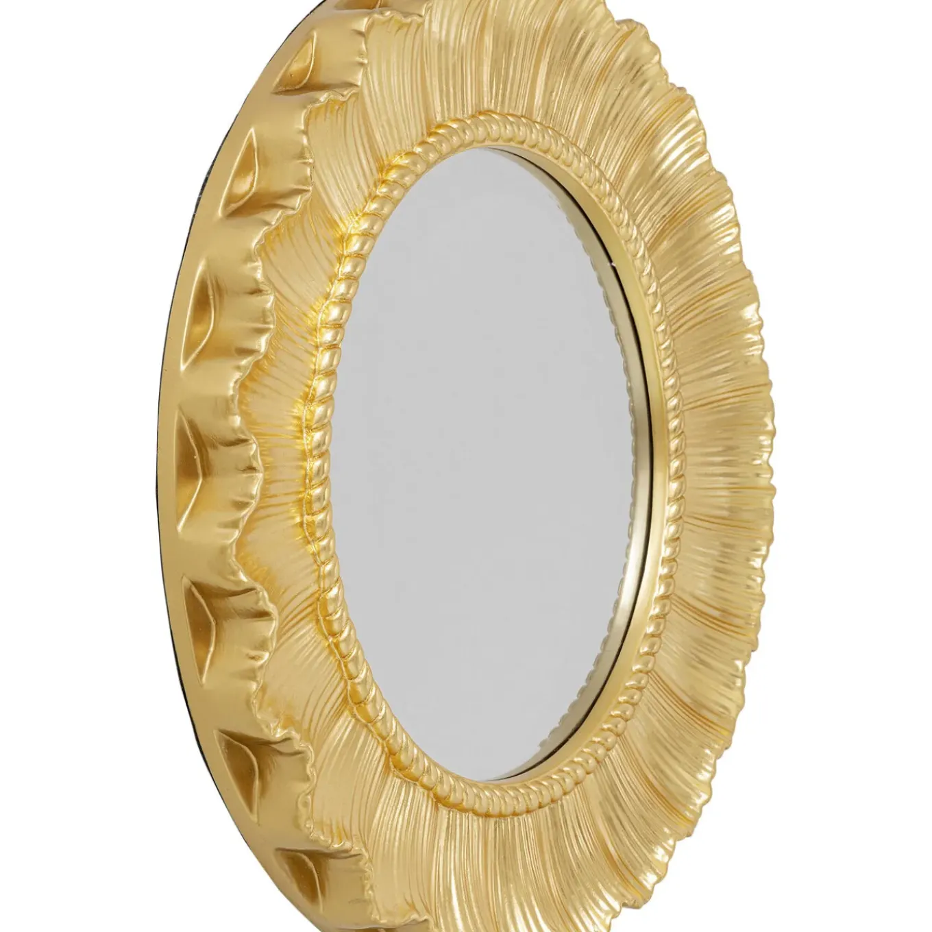 Miroir Mural Sun Ray Dore O84Cm