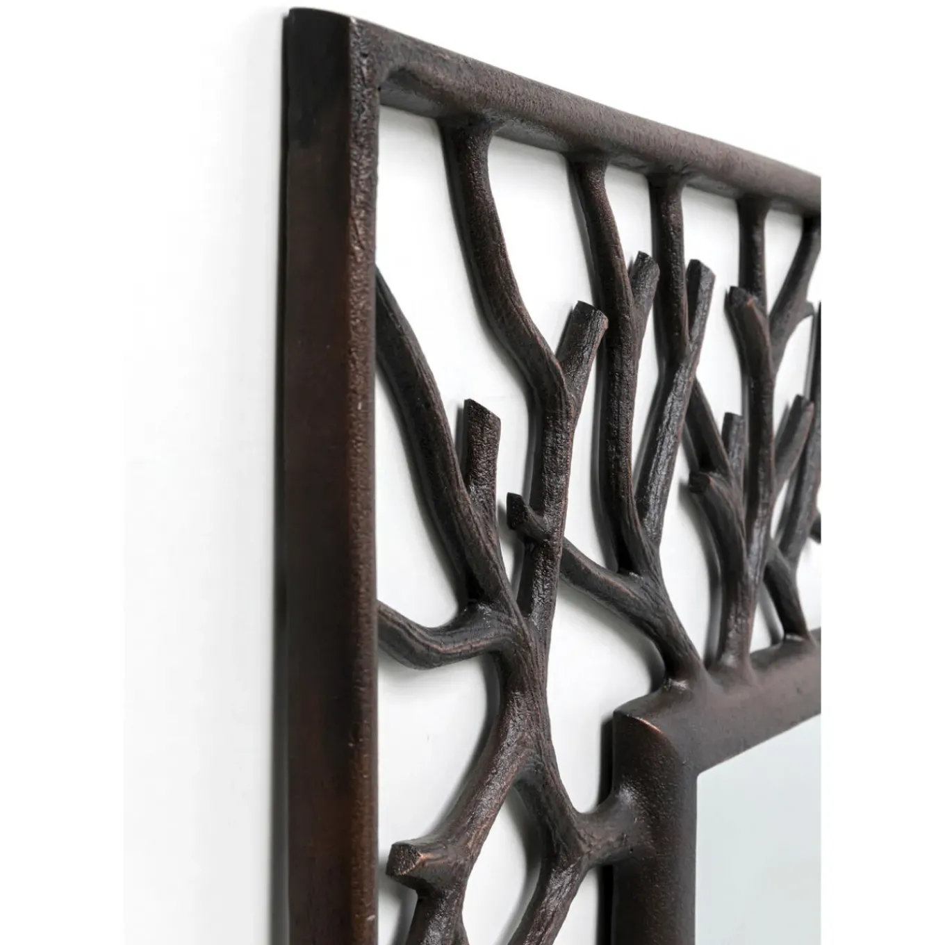 Miroir Mural Tree Branch Square 100X82Cm