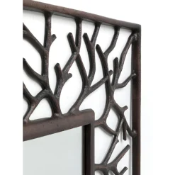 Miroir Mural Tree Branch Square 100X82Cm