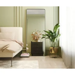 Miroir Ombra Soft Noir 200X80Cm