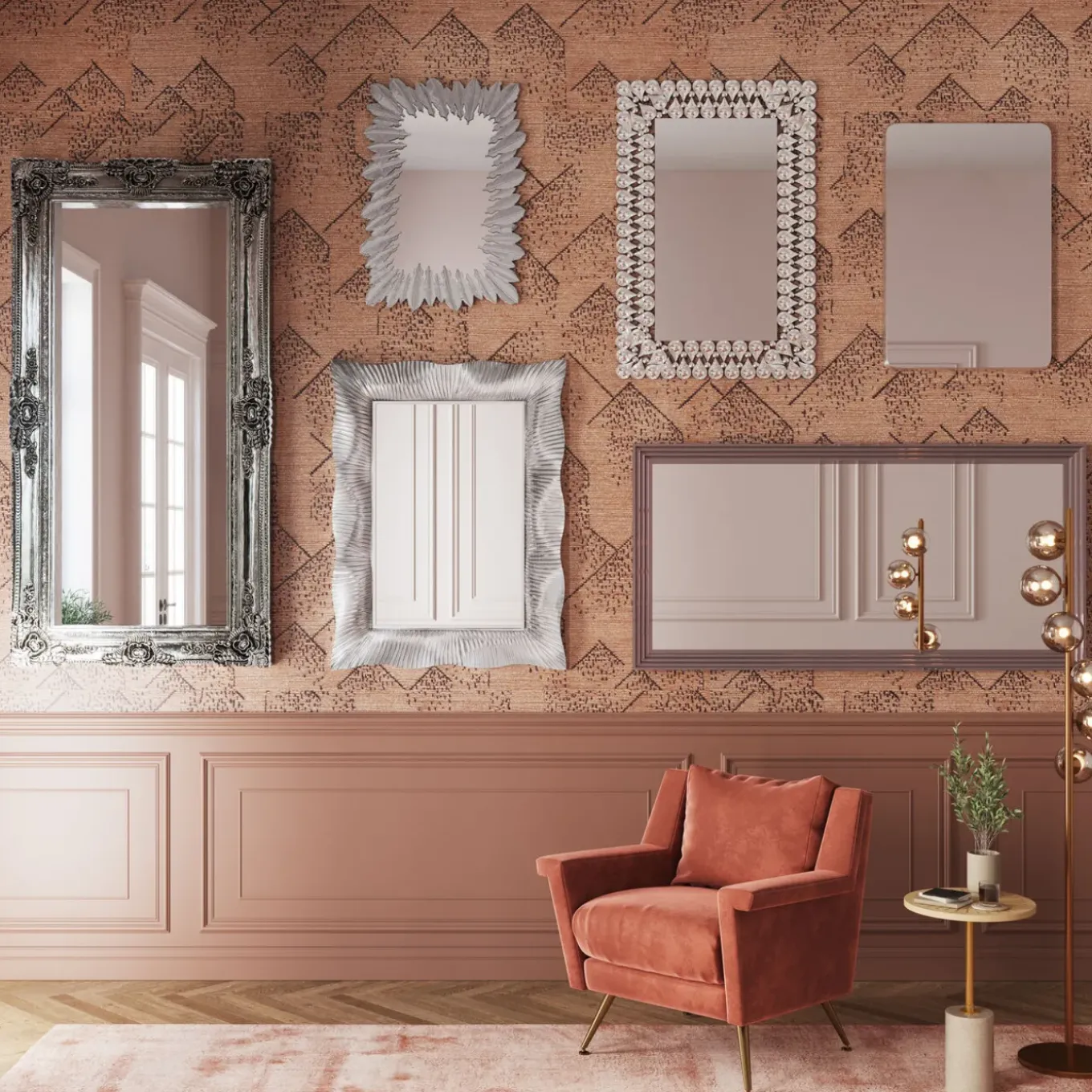 Miroir Royal Residence 203X104Cm