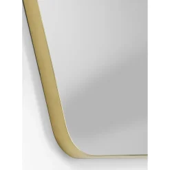 Miroir Shape Hexagon Laiton 64X95Cm