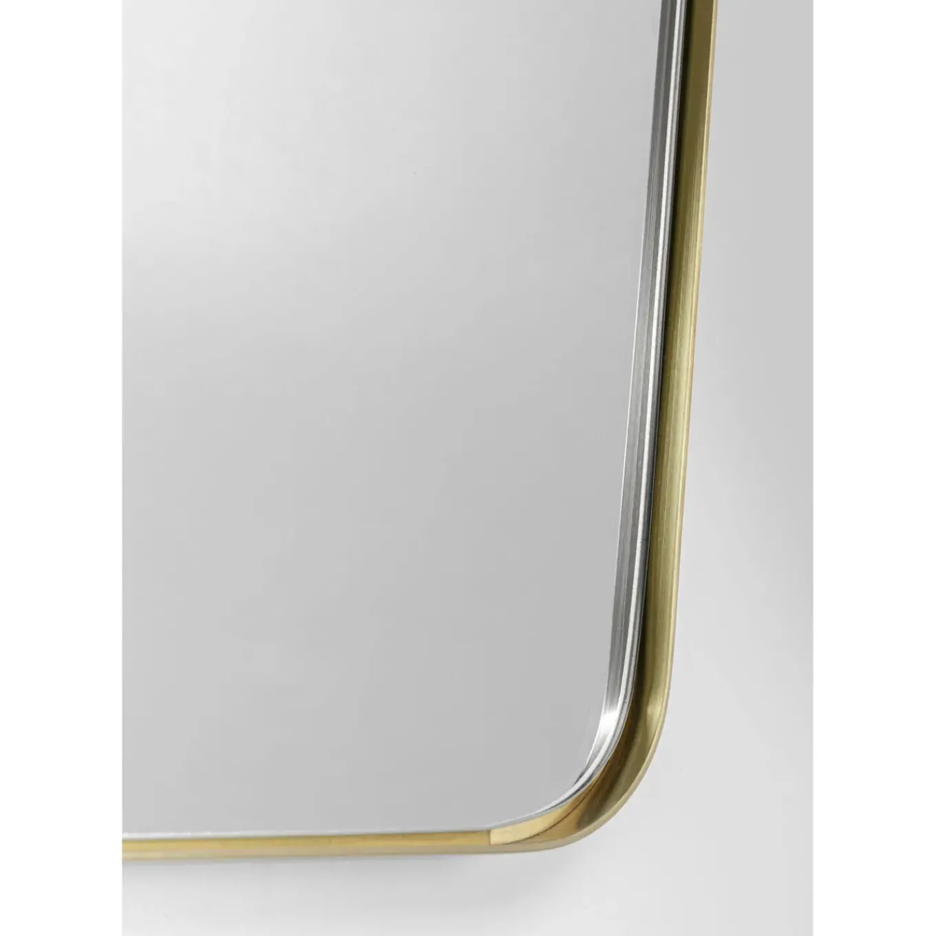 Miroir Shape Hexagon Laiton 64X95Cm
