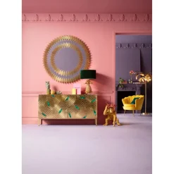 Miroir Solare Dore O132Cm