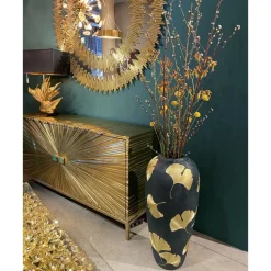Miroir Solare Dore O132Cm