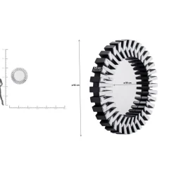 Miroir Sprocket O92Cm