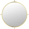 Miroir Stanford Frame Round Gold O90Cm
