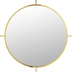 Miroir Stanford Frame Round Gold O90Cm