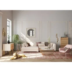 Miroir Stanford Frame Round Gold O90Cm