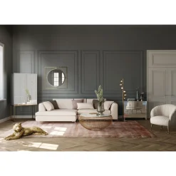Miroir Stanford Frame Round Gold O90Cm