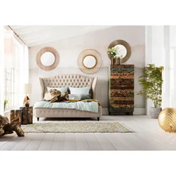 Miroir Sun Storm Gold O93Cm