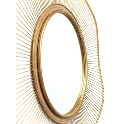 Miroir Sun Storm Gold O93Cm