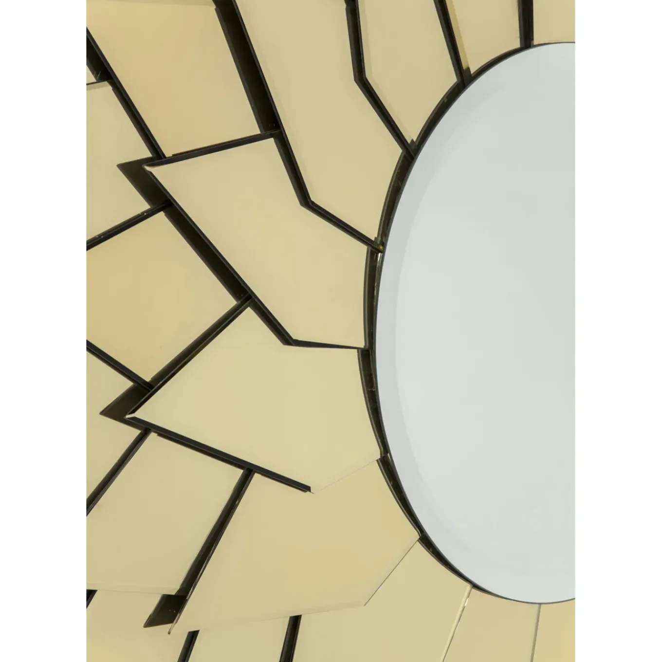 Miroir Sunflower Rond O120Cm