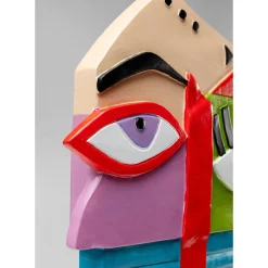 Objet Décoratif Abstract Face Multicolour 52