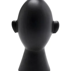 Objet Décoratif Abstract Face Noir 34Cm