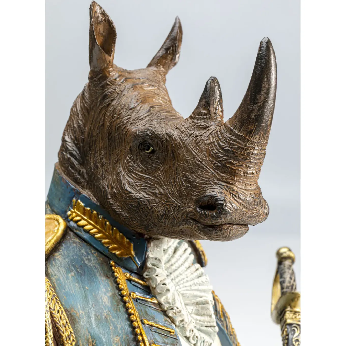 Objet Décoratif Angry Sir Rhino 37Cm