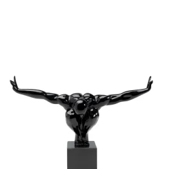 Objet Décoratif Athlete Noir 75Cm