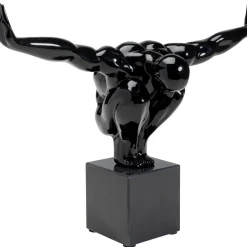 Objet Décoratif Athlete Noir 75Cm