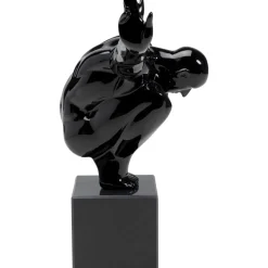 Objet Décoratif Athlete Noir 75Cm