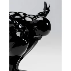 Objet Décoratif Athlete Noir 75Cm