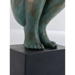 Objet Décoratif Athlete Xl Antique Vert 100Cm