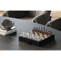 Objet Décoratif Chess Antique 36X33Cm