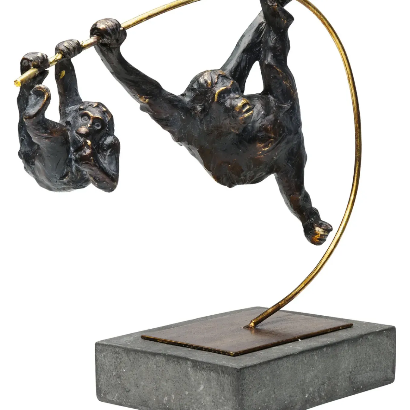 Objet Décoratif Climbing Monkeys