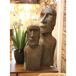 Objet Décoratif Easter Island 59Cm