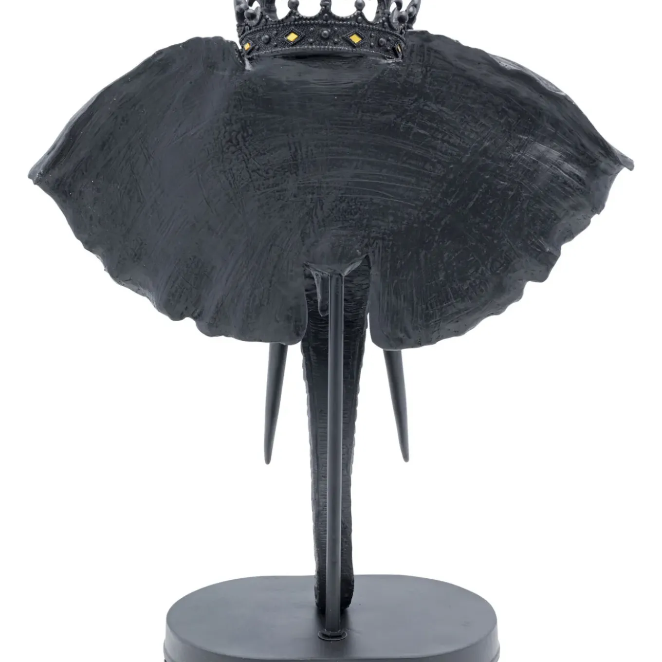 Objet Décoratif Elephant Royal Noir 57Cm