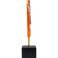 Objet Décoratif Face Orange 50Cm
