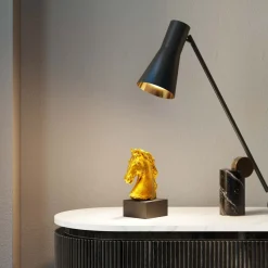 Objet Décoratif Fidelis Dore 21Cm