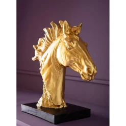Objet Décoratif Fiesta Dore 41Cm