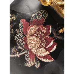 Objet Décoratif Flower Skull 22Cm
