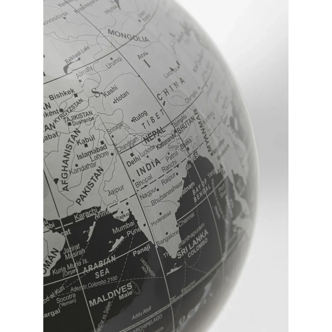 Objet Décoratif Globe Top Noir 132Cm