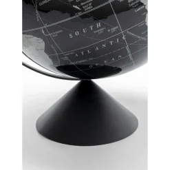 Objet Décoratif Globe Top Noir 40Cm