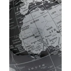 Objet Décoratif Globe Top Noir 40Cm