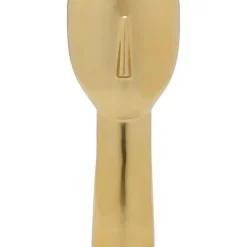 Objet Décoratif Golden Face 36Cm