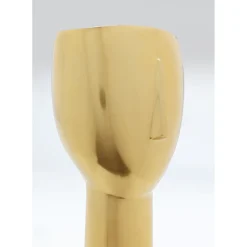 Objet Décoratif Golden Face 36Cm