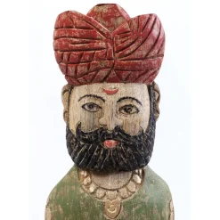Objet Décoratif Indian Couple Raja 93Cm