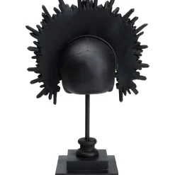 Objet Décoratif King Skull Noir 49Cm