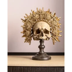 Objet Décoratif King Skull 42Cm