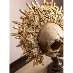 Objet Décoratif King Skull 42Cm