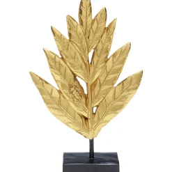 Objet Décoratif Leaves Dore 25Cm