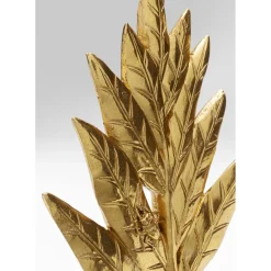 Objet Décoratif Leaves Dore 25Cm