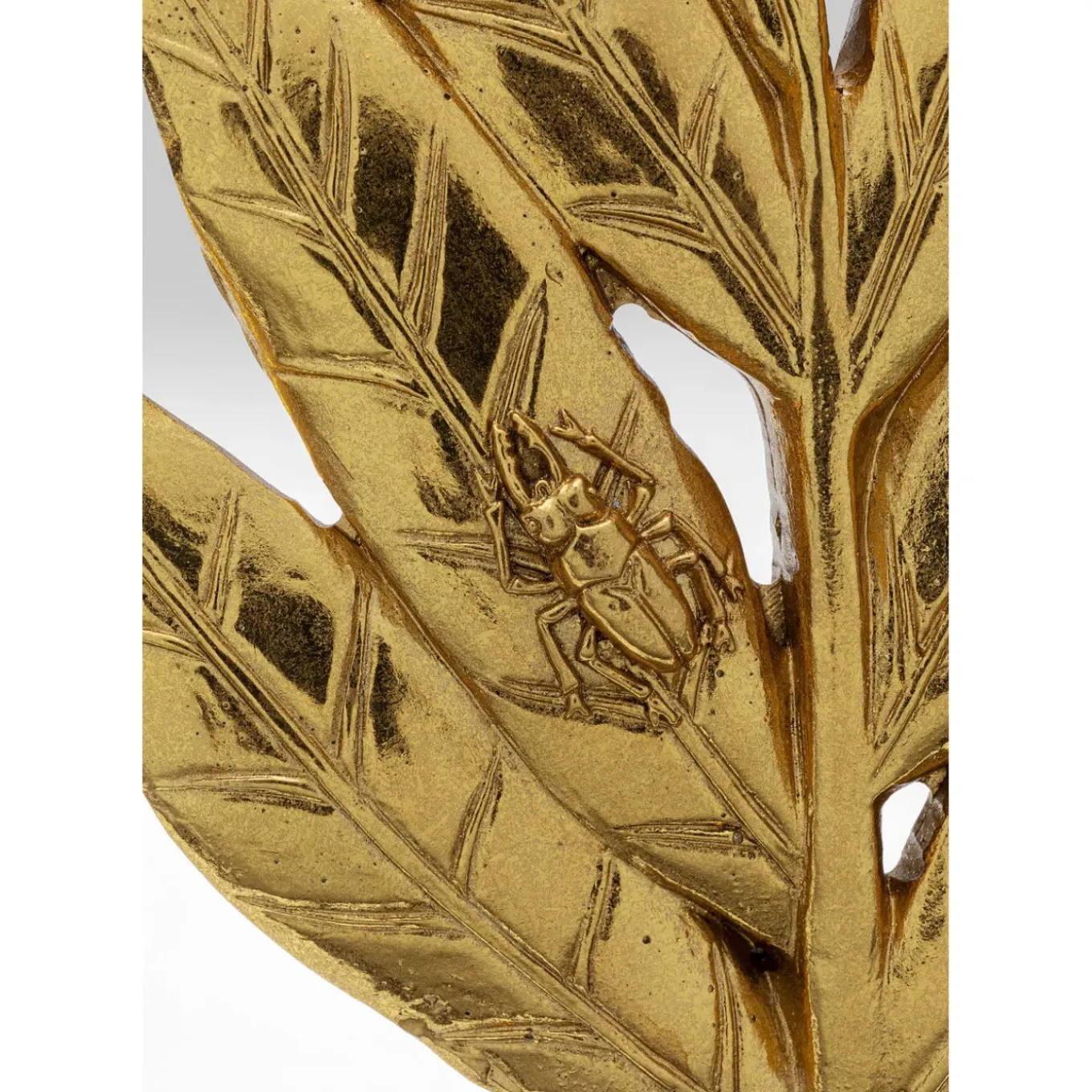 Objet Décoratif Leaves Dore 25Cm