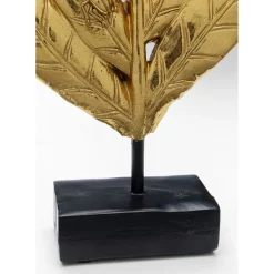 Objet Décoratif Leaves Dore 25Cm