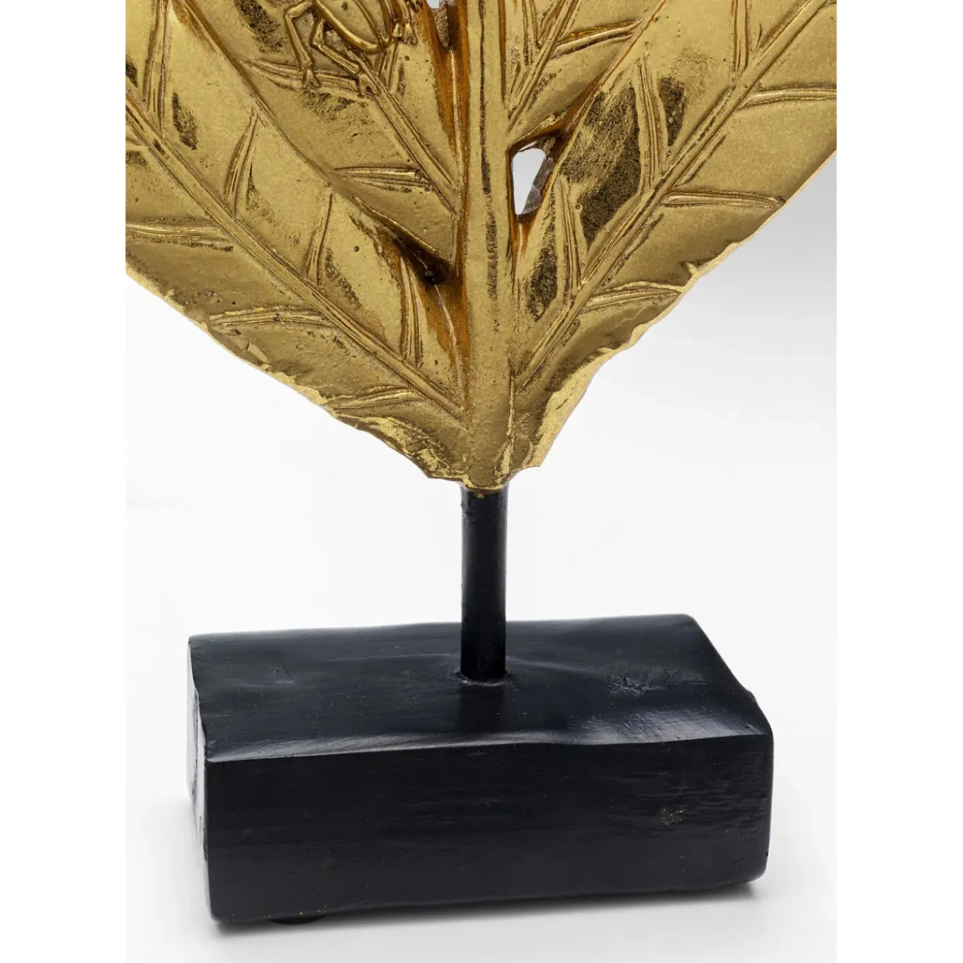 Objet Décoratif Leaves Dore 25Cm