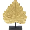 Objet Décoratif Leaves Dore 22Cm