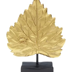 Objet Décoratif Leaves Dore 22Cm
