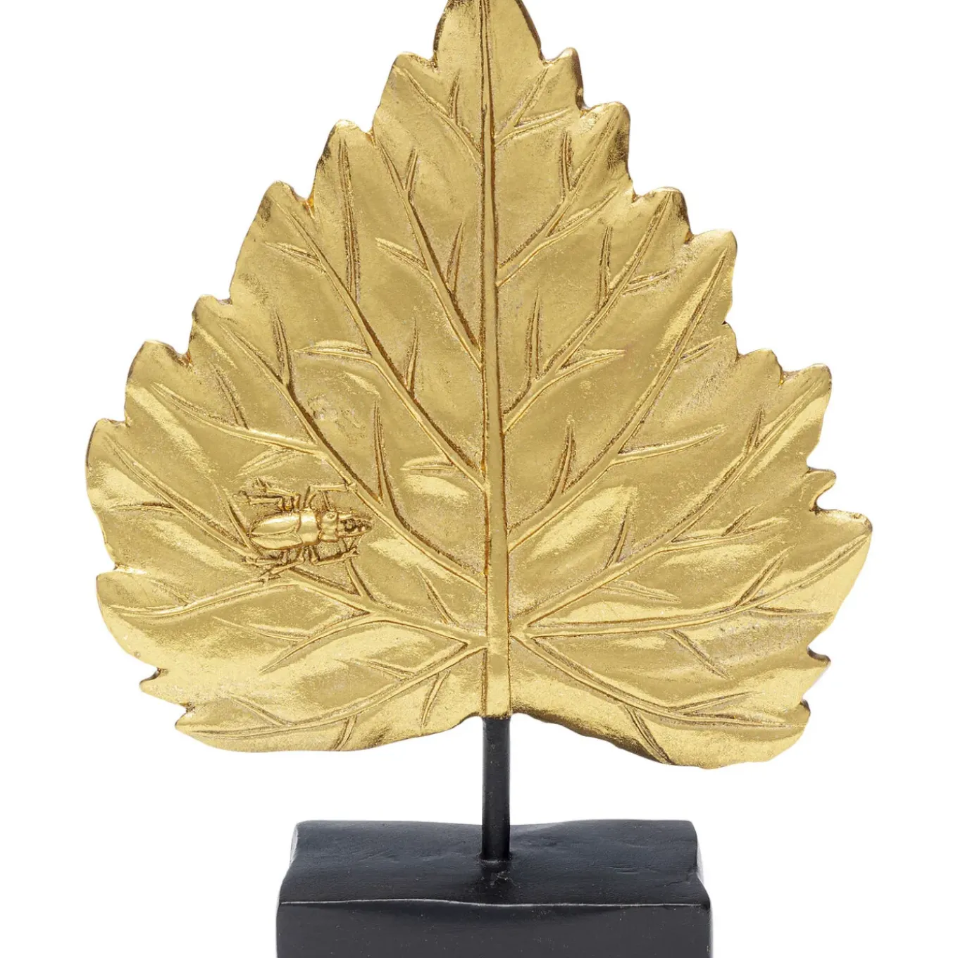 Objet Décoratif Leaves Dore 22Cm